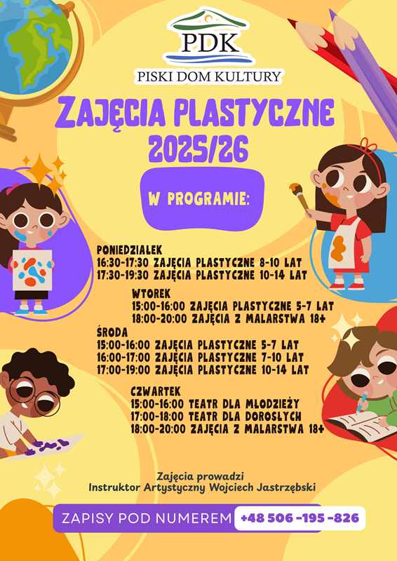 ZAJĘCIA PLASTYCZNE 