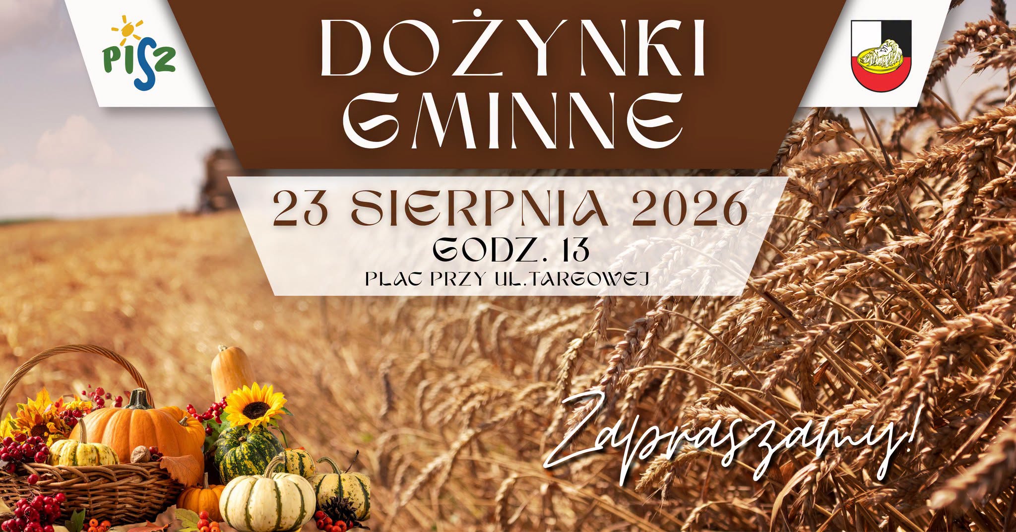 Dożynki Gminne - zgłoś stoisko handlowe 
