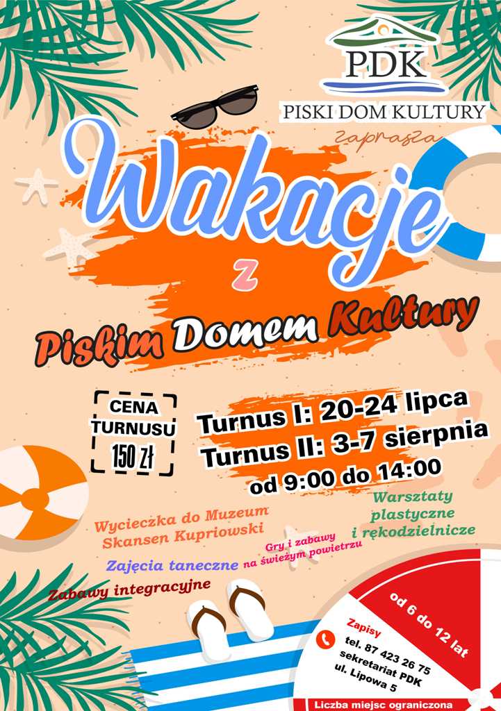Wakacje z PDK