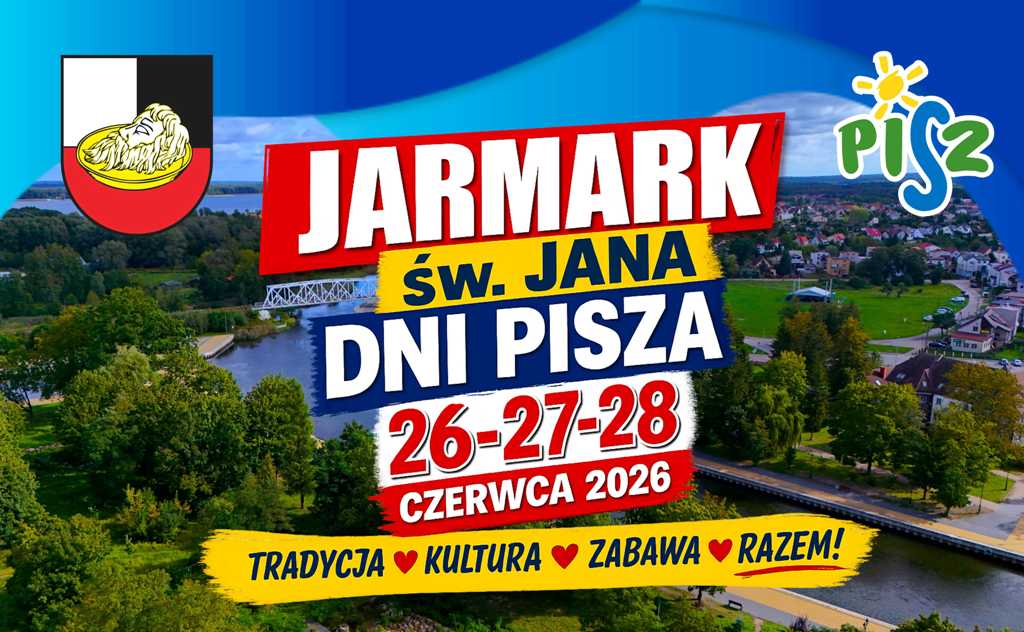 Jarmark św. Jana Dni Pisza 2026 