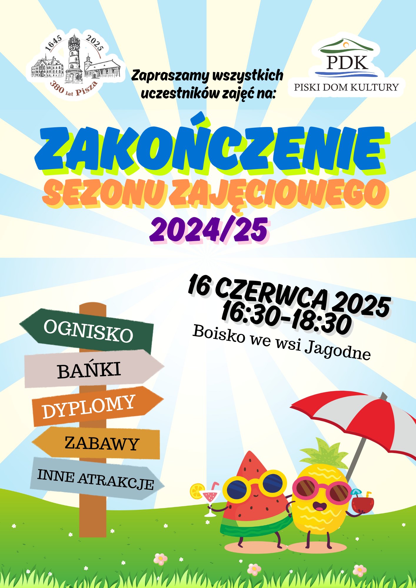 Zakończenie sezonu zajęciowego