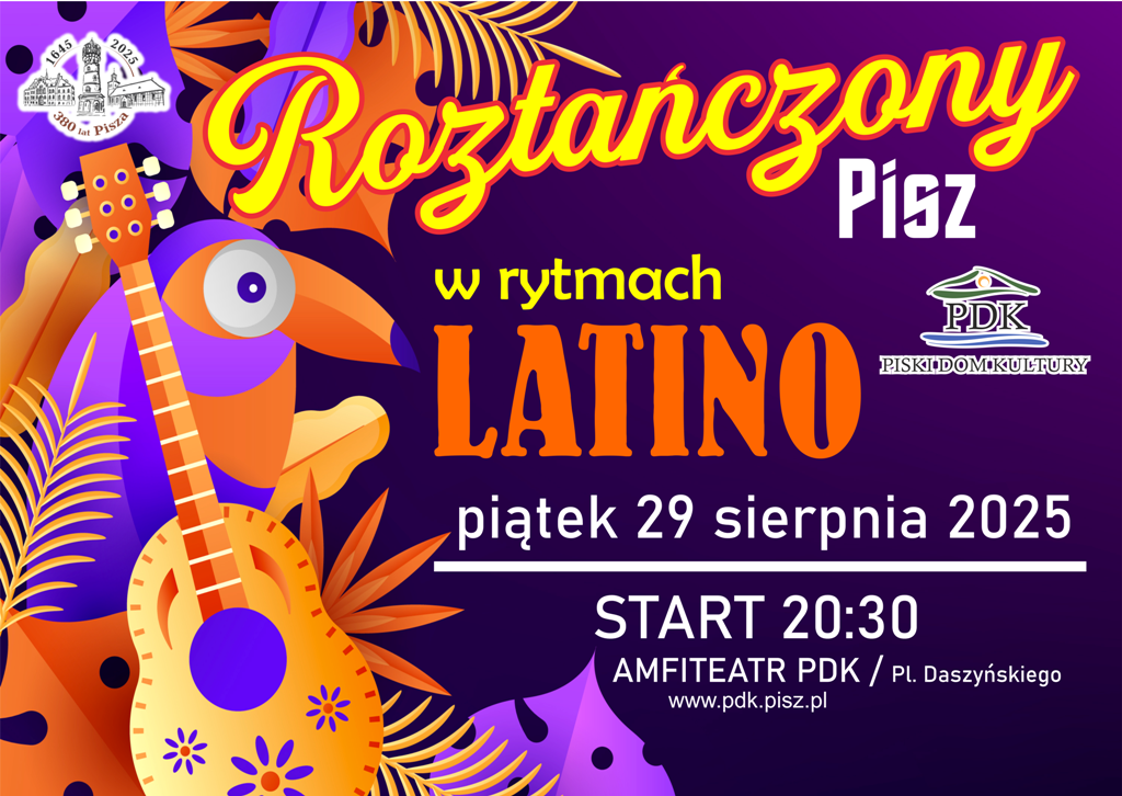 Roztańczony Pisz w rytmach Latino