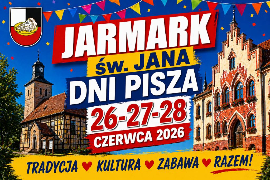 Jarmark św. Jana Dni Pisza 2026 