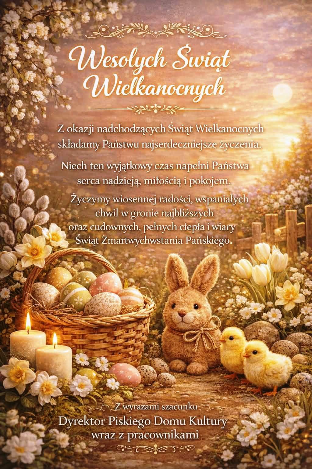Wesołych Świąt Wielkanocnych 