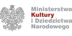 Logo Ministerstwo Kultury Dziedzictwa Narodowego i Sportu